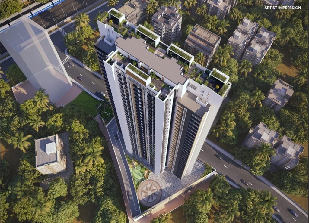 Building Aerial View of Kasturi Van, Bhayandar (East)