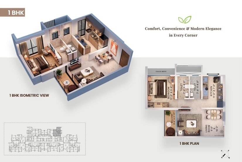 1 BHK Residences at Kasturi Van, Bhayandar (East)